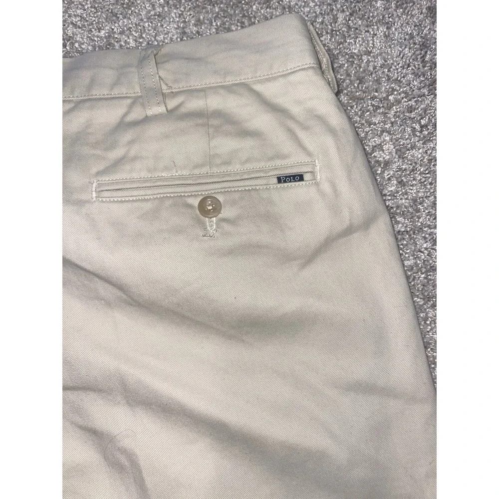 Polo Ralph Lauren Classic Fit Khaki Chino Pants Mens 36x30‎